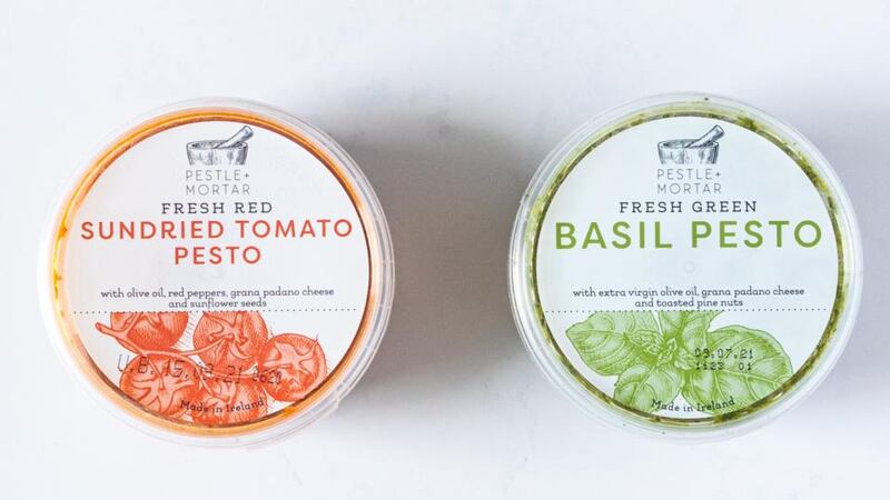 Pestle + Mortar Sauces’ fresh pesto