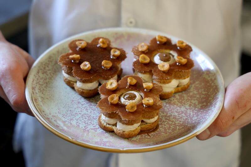 Jack Lenards’ Hazelnut Praline Paris Brest. Photograph: Nick Bradshaw 