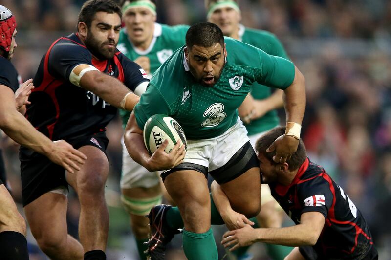 Rodney Ah You was capped after lining out for Connacht. Photograph: James Crombie/Inpho