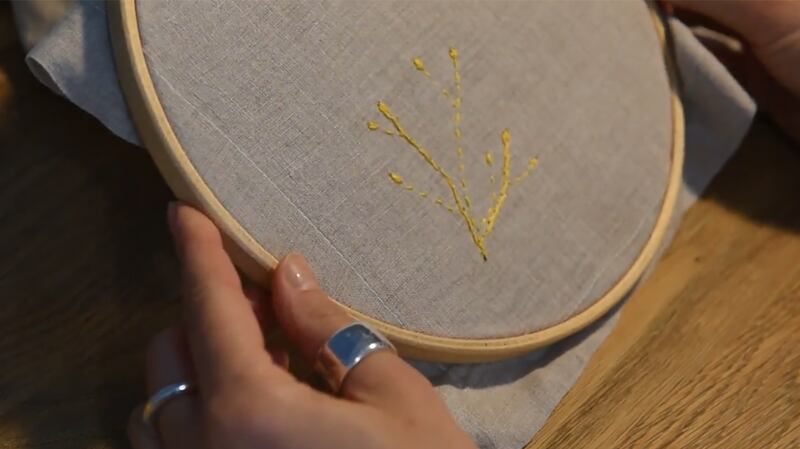 Sinkevich Embroidery from DCCI’s Generation Exhibition, 2020