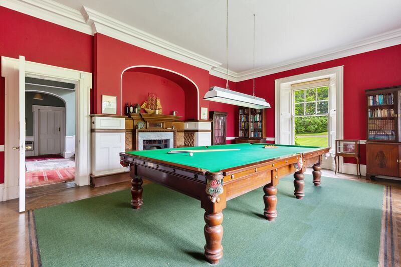 Billiards room