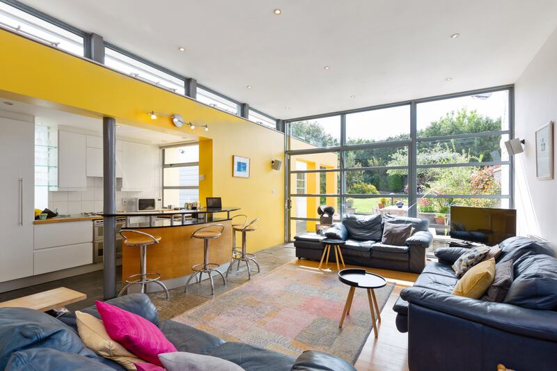 Kitchen and living area