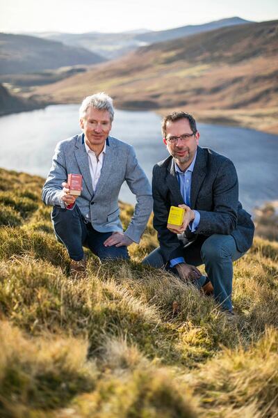 One Nutrition owners Darragh Hammond (left) and Dominic Galvin (right)