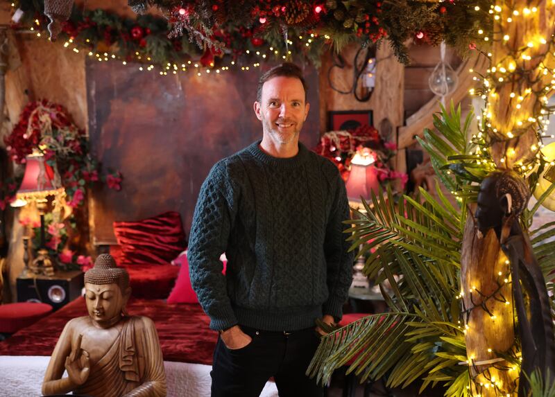 Dermot Whelan in The Dog House restaurant in Howth. Meditation made him 'more present, less ratty, more patient'.  Photograph: Dara Mac Dónaill