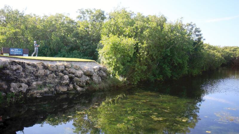 Rickie Fowler at the OHL Classic at Mayakoba in Mexico. Photograph: Getty Images