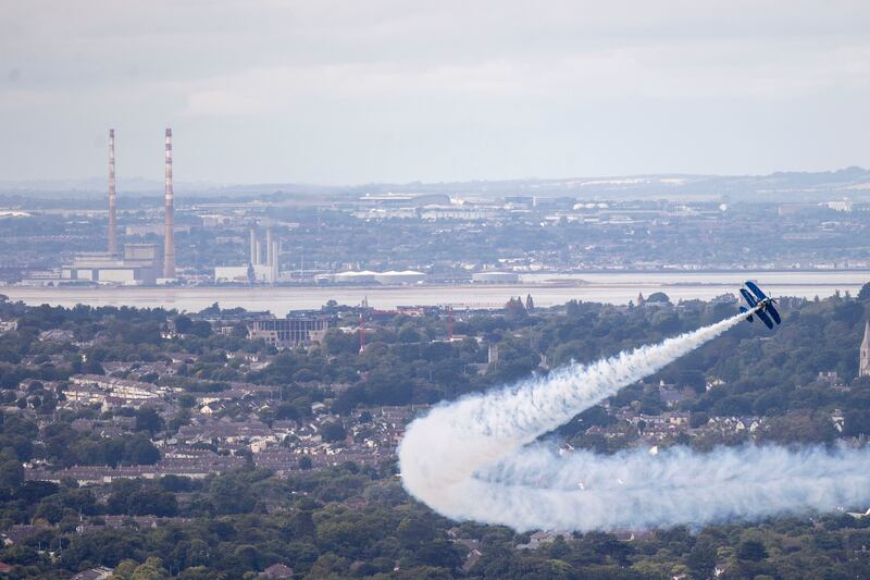 Bray Air Display: Jet Pitts aerobatic display aircrafts. Photograph: Tom Honan