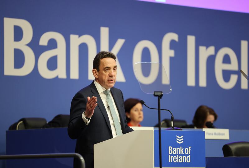 Myles O’Grady was confirmed in November to become Bank of Ireland's next chief executive. Photograph: Nick Bradshaw