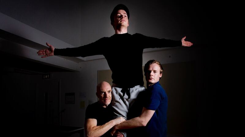 Tarry Flynn in rehearsal. Photograph: Brian Farrell