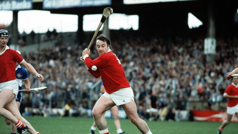 Seánie O’Leary was part of the Cork three-in-a-row team that dominated hurling, winning the All-Ireland from 1976 to 1978. Photograph: Billy Stickland/ ©INPHO