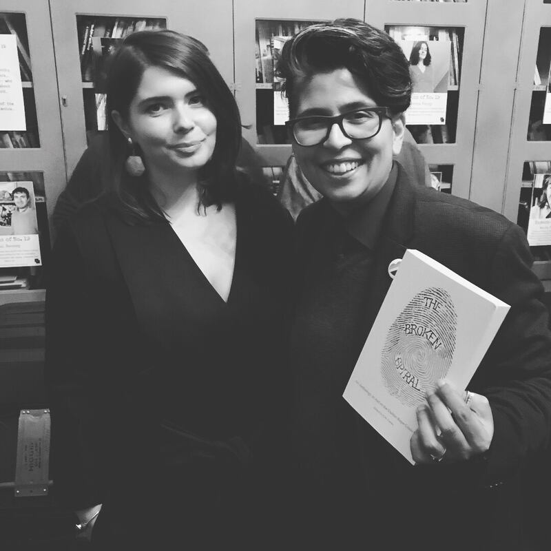 Editor and contributor RM Clarke and guest speaker Dil Wickremasinghe