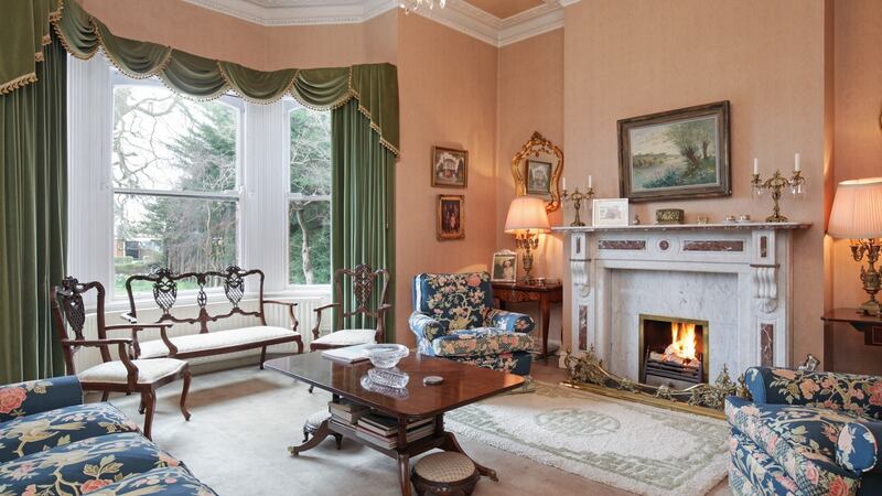 One of the reception rooms.