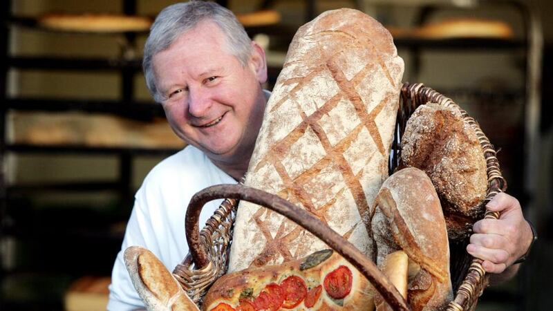 Declan Ryan, Cork, with some of his Arbutus bread. A small and obsessive band of bakers has grown up in Ireland. Photograph: Alan Betson