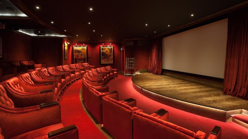 Ashford Castle’s  luxury 32-seat cinema