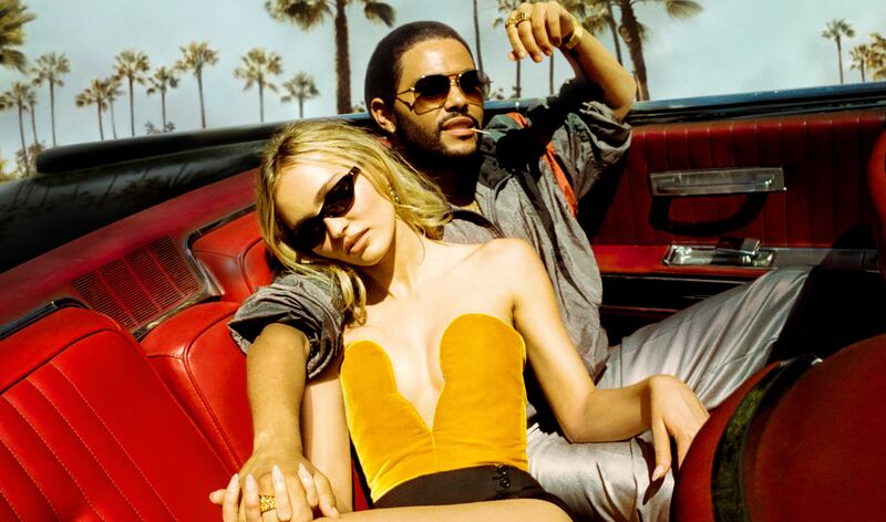 Lily-Rose Depp and Abel Tesfaye, aka The Weeknd, in The Idol, a very expensive flop. Photograph: Photograph: Sky/HBO