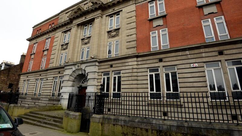 Fitzgibbon Street Garda Station is an early 20th century four-storey, over-basement building. Photograph: Cyril Byrne
