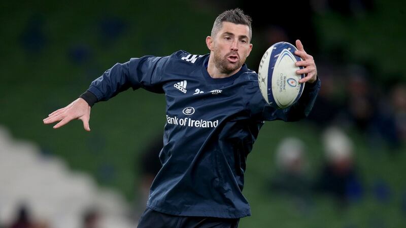 Rob Kearney was of a mind to continue playing, but even finding alternative employers in the current climate looks difficult. File photograph: Inpho