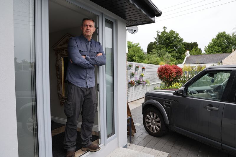 Warren Logan at his home in Dundrum. Photograph: Nick Bradshaw