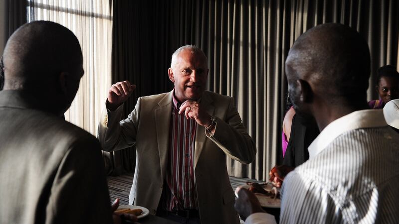 John Robbie recently retired from a popular breakfast radio show in Johannesburg. Photograph: Stu Forster/Getty