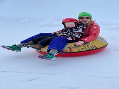 Heather Snelgar and son Freddy