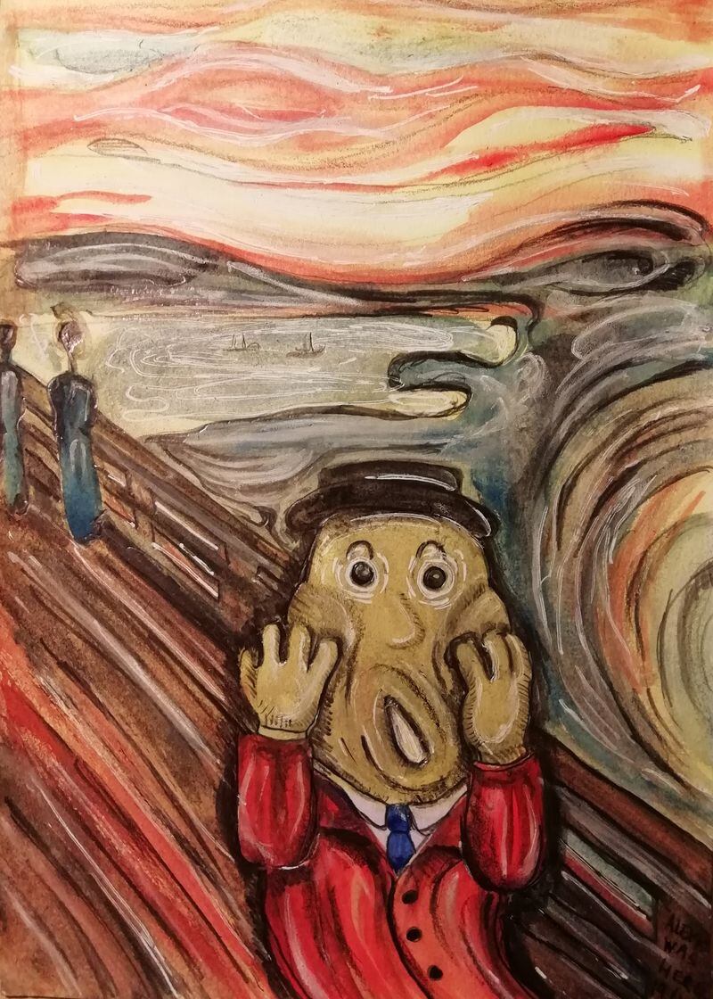 The Scream. Courtesy of Alexis Bannerman