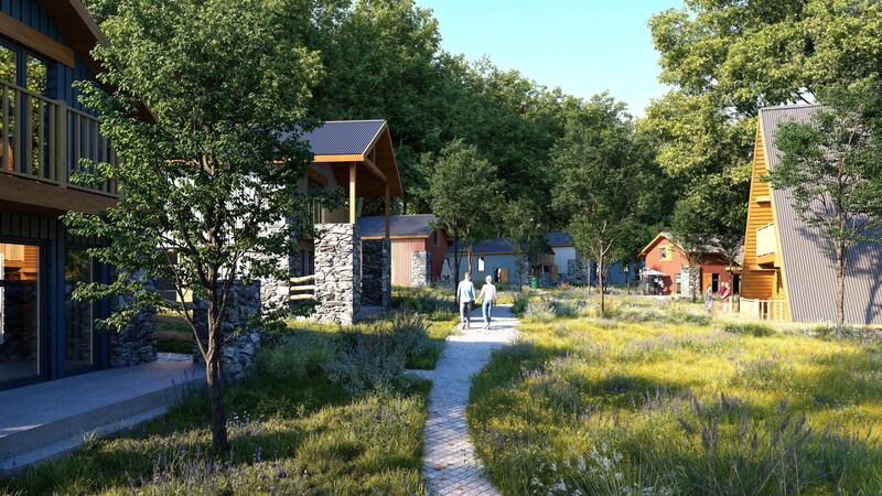Cabins at Wildlands, Co Galway