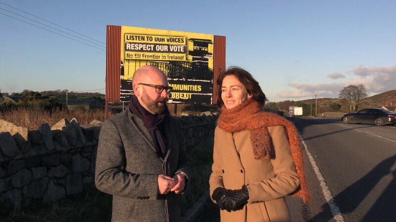German justice minister Katarina Barley (left): ‘You can be absolutely sure that the German government backs the backstop idea and the [withdrawl] agreement. Absolutely’ Photograph: Michelle Devane/PA Wire