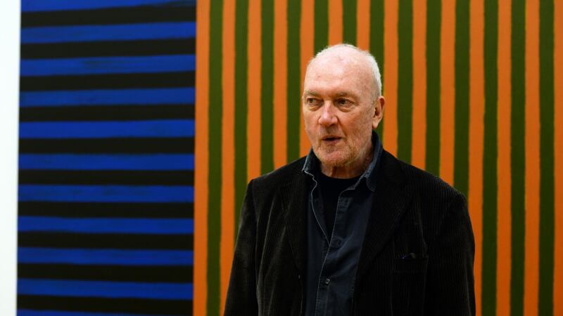 Sean Scully at the National Gallery of Ireland  in May 2015. Photograph: Cyril Byrne