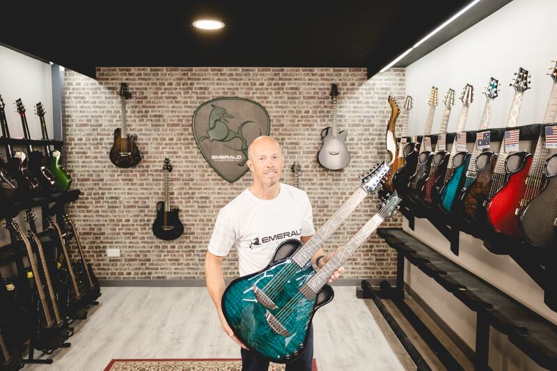 Alistair Hay of Emerald Guitars