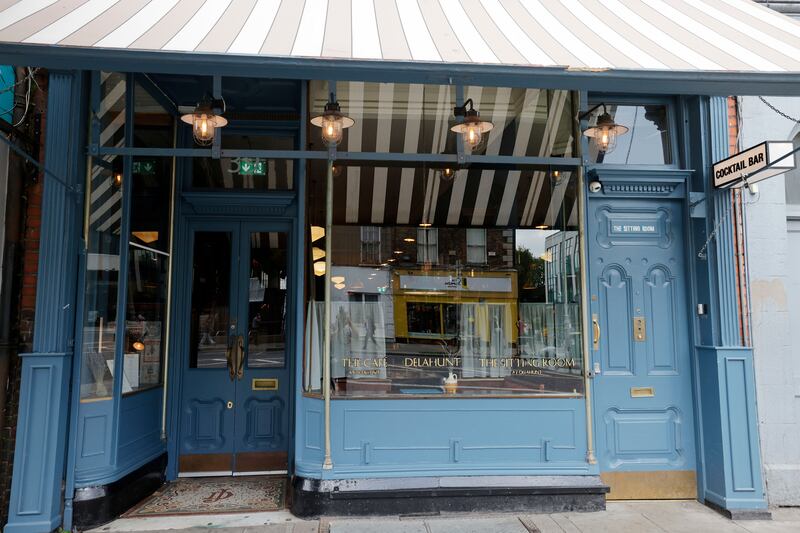 Delahunt offers excellent food, booths for privacy and a courtyard that's available for private hire. Photograph: Alan Betson/The Irish Times