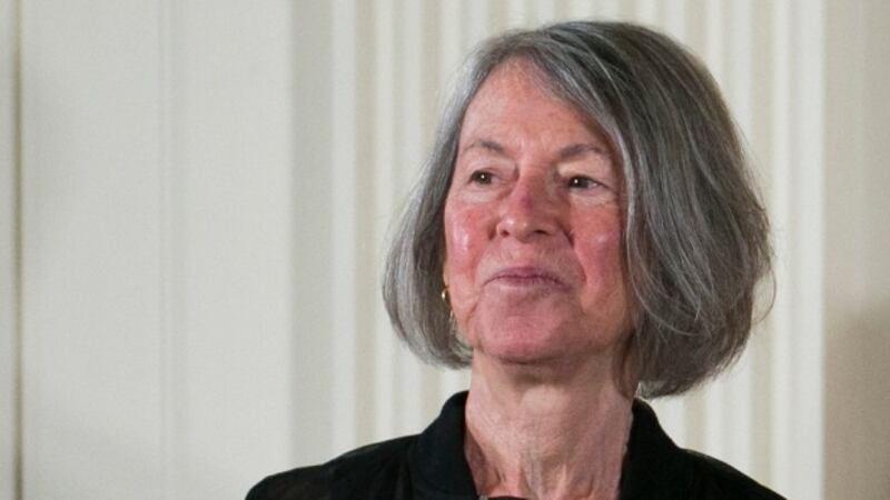 The 2020 Nobel Prize in Literature winner: American poet Louise Glück. Photograph: Shawn Thew/EPA