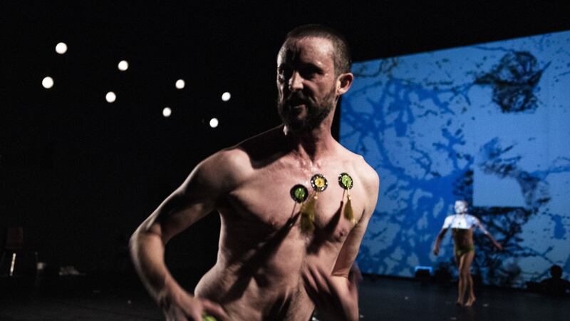 Taken from a performance of Mamafesta Memorialising. Photograph: Luca Trufarelli