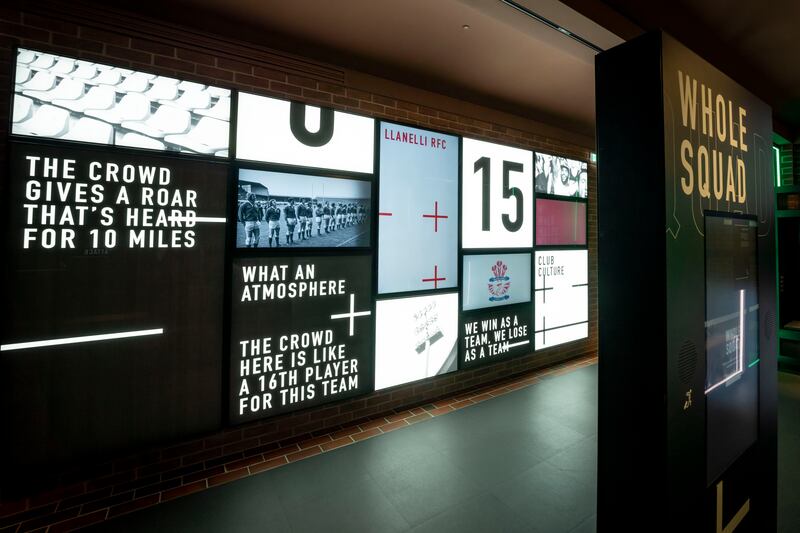 Paul O’Connell and his fellow IRE board member, former Ireland and Munster captain Keith Wood, were crucial in persuading hundreds of players to lend their voices, faces and expertise to the audiovisual experience. Photograph: Don Moloney
