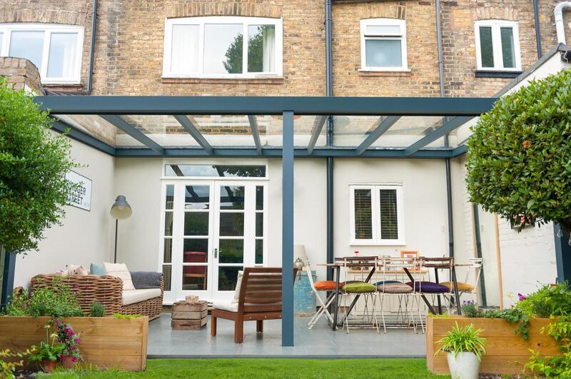 Extra outdoor covered space is always a plus in the mixed weather of an Irish summer.