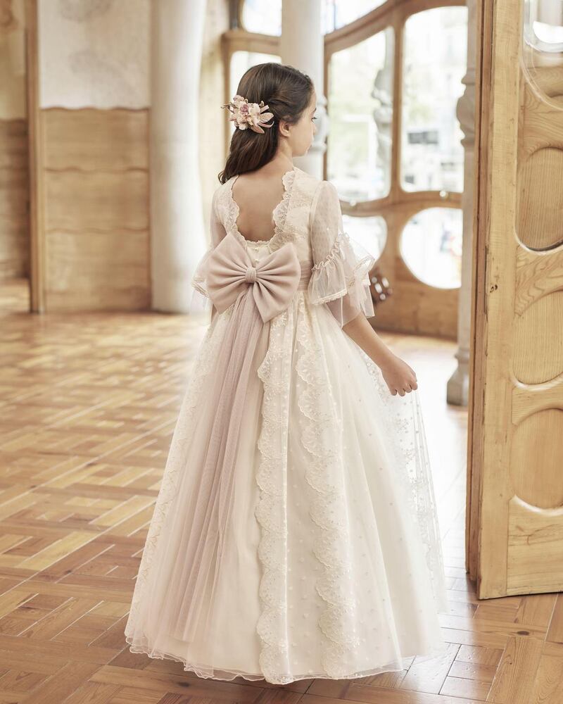 A dreamy communion dress from Marian Gale