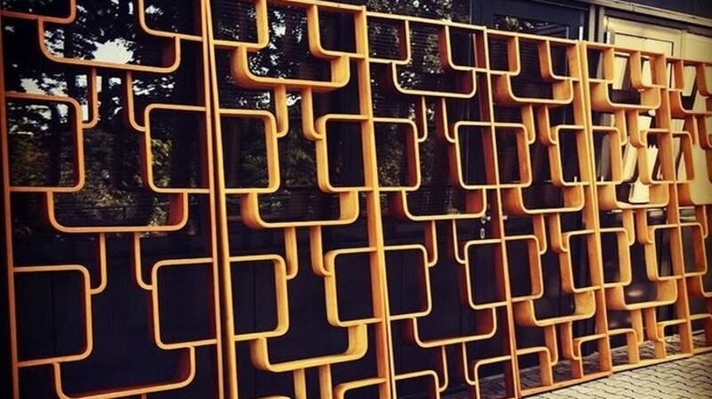 Mid-20th century Czech room dividers available from Mosa Studio in Dublin