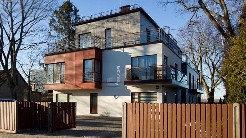 This three-bedroom apartment  is fully furnished and close to the beach and amenities in Jurmala