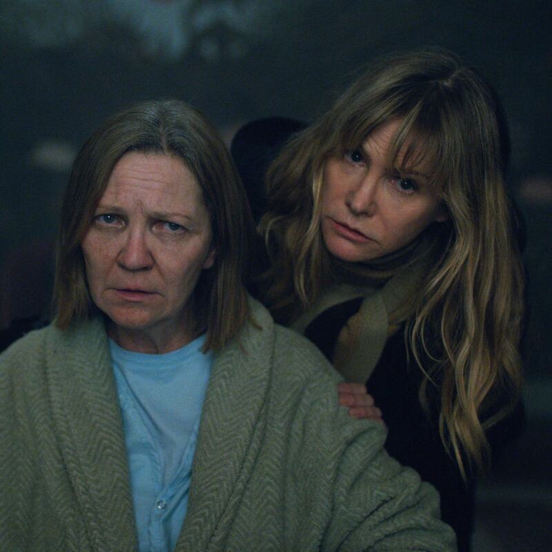 Joan Allen and Julianne Moore in Lisey’s Story.