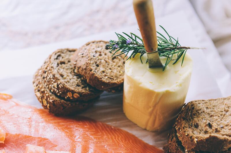 Irish butter is so good just a smear on a breadstick is a treat. Photograph: iStock