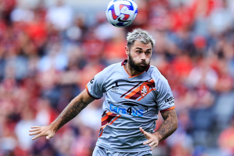 Charlie Austin in action for Brisbane Roar in 2022. Photograph: Mark Evans/Getty Images