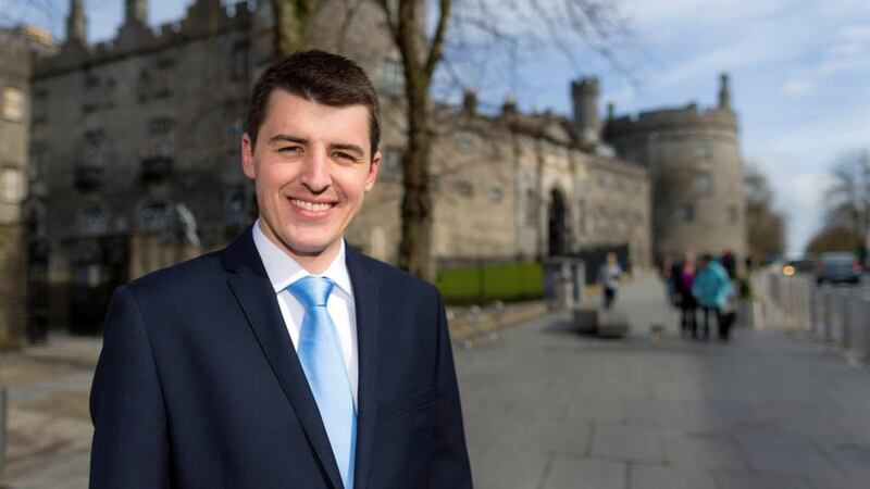 On the canvass: Renua Ireland candidate – and former Fianna Fáil councillor – Patrick McKee, who’s standing in the Carlow-Kilkenny byelection. Photograph: Dylan Vaughan