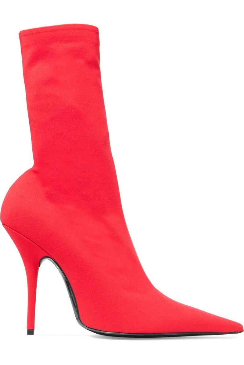 Stretch jersey sock boot, €795 from Balenciaga