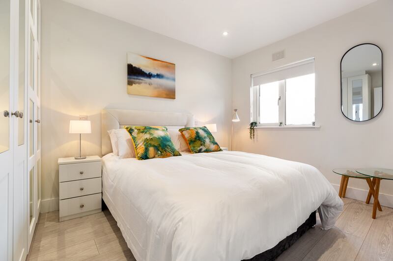 Main bedroom. Photograph: Angela Mujica