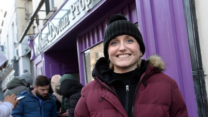 Aoife Kelly from Carlow. Photograph: Dara Mac Dónaill