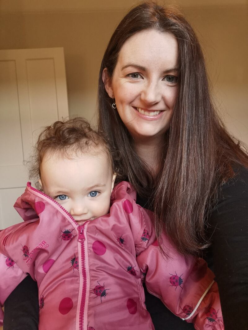 Aisling and her daughter Lanah