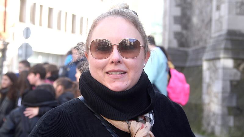 Annemarie Monaghan: “I think it’s inappropriate for people to be touching the bosom". Photo: Bryan O’Brien / The Irish Times
