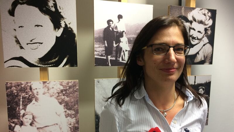 Jana Holcova, of the Prague-based Post Bellum organisation, which every November 17th honours people who were persecuted by the communist authorities in the then Czechoslovakia. Photograph: Daniel McLaughlin