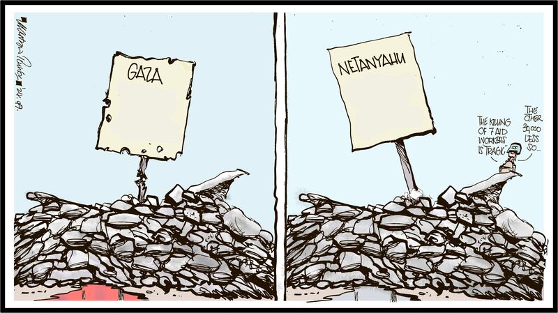 Martyn Turner Cartoon