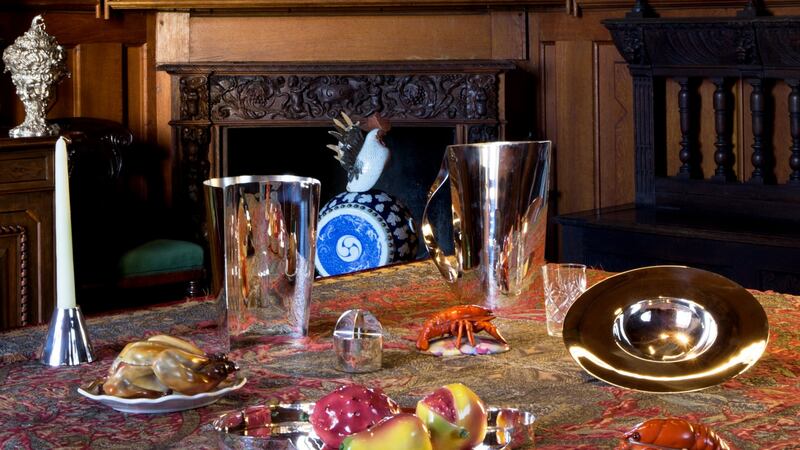 Stephanie Hornig design at Schloss Hollenegg. Photograph: Federico Floriani