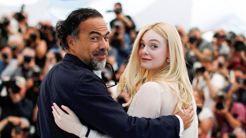 Cannes 2019: Alejandro González Iñárritu, president of this year’s jury, with his fellow member Elle Fanning. Photograph: Eric Gaillard/Reuters