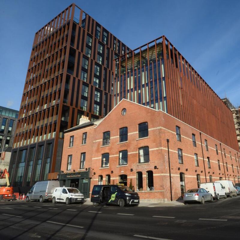 New hotel: the Mayson, on North Wall Quay, in Dublin 1. Photograph: Dara Mac Dónaill